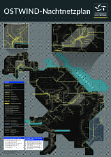 Nachtliniennetz, detailliert