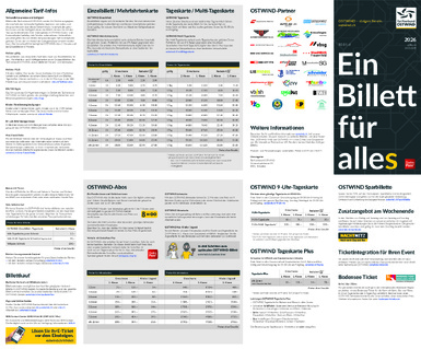 OSTWIND tariff flyer